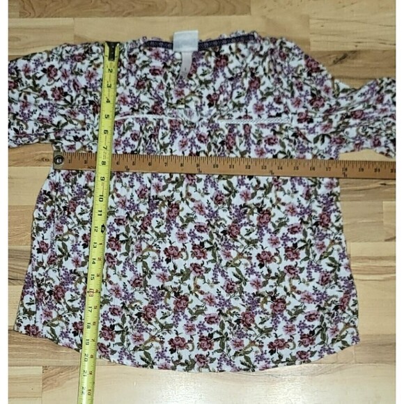 2 Knox Rose Floral Print Blouses - Size S - Picture 15 of 16